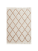 Beliani Kurzflor PUNSARI in Beige - (W) 160 x (L) 230 cm