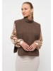 Eterna Strick Pullover in dunkelbraun