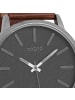 Oozoo Analog-Armbanduhr Oozoo Timepieces braun extra groß (ca. 48mm)