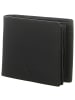 VLD VOi Leather Design Soft Tobi Geldbörse Leder 12 cm schwarz