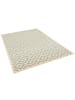 Pergamon Designer Kurzflor Teppich Moderne Muster in Creme