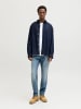 Jack & Jones Tapered Fit Jeans in Blue Denim