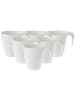 Villeroy & Boch 6er Set Kaffeebecher Flow in 280 ml in weiß