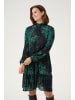 Kaffe Kleid KArikka Loose fit in Black/Green Painted Flower