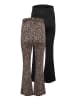 ONLY 2er-Pack Leggings in Black