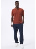 Felix Hardy Polo Shirt Kurz Arm in Terrakotta