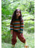 Little Green Radicals Bio-Waffelstrick-Pullover in Multi