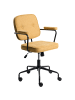 Beliani Bürostuhl PAWNEE in Gelb/Schwarz - (W) 64 x (H) 88 x (L) 64 cm