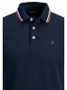 Jack & Jones Polo Shirt JJEPAULOS Sommer Hemd Kragen Pique Cotton in Navy