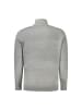 NORWAY 1963 Grau Polyamid Herren Pullover