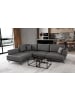 MF Design Lardo Recamiere Links in Charcoal -  (L) 191 x (B) 276 x (H) 90 cm