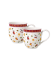 Villeroy & Boch 2er Set Henkelbecher Toys Toy's Delight 390 ml bunt in bunt