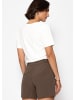 SASSYCLASSY Elegante Shorts in Taupe