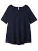 sheego Longshirt in nachtblau