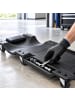 relaxdays Rollbrett Werkstatt in Schwarz - (B)48 x (H)12 x (T)102 cm