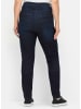 sheego Cargojeans in dark blue denim