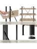 tectake Standregal, inklusive Kippschutz, 106 x 34,5 x 179,5 cm