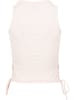 Urban Classics Urban Classics Damen Ladies Lace Up Cropped Top in pink