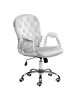 Beliani Bürostuhl  in Grau/Silber/Schwarz - (W) 58 x (H) 93 x (L) 58 cm