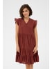 Kaffe Kleid KAvalerie A-shape in Henna