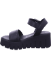 Tamaris Keilsandalette in schwarz