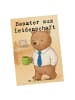 Mr. & Mrs. Panda Wanddeko Beamter Leidenschaft Design mit Spruch in Weiß