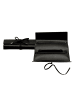 Windrose Nappa Schmuckkasten Leder 21 cm in schwarz