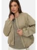 Camel Active Gefütterte Bomberjacke in Oversize-Passform in Salbei