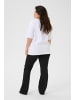 KAFFE curve T-shirt KCclio Loose fit in Optical White