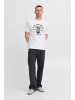 BLEND Rundhalsshirt in weiß