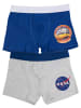 Nasa 2er Pack NASA Boxershorts in blau/grau