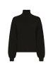 MOSS COPENHAGEN Stehkragenpullover für Damen in schwarz