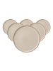 Ritzenhoff & Breker 6er Set Dessertteller Olivia ø 21 cm beige in beige