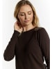 usha BLACK LABEL Damen Strickpullover in Dunkelbraun