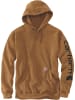 CARHARTT  Kapuzensweatshirt in Braun in Braun
