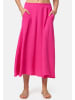 PM SELECTED Musselin Maxi Rock in Pink