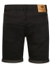 Petrol Industries Jackson Farbige Denim-Shorts Coconut in Schwarz