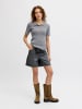 JJXX Gestricktes Polo in Medium Grey Melange