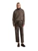 Marc O'Polo Bouclé-Hoodie loose in shaded brown melange