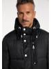 DreiMaster Maritim Winterparka in Schwarz