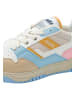 MoEa Turnschuhe in white/blue/yellow/pink