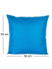 JACK Outdoor Dekokissen 50x50cm inkl. XXL Füllung in Meerblau