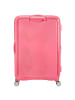 American Tourister Soundbox - 4-Rollen-Trolley 77 cm erw. (gelb) in sun kissed coral