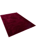 Snapstyle Hochflor-Teppich Livorno in bordeaux