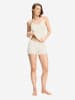 Hanro Panty Woolen Lace in misty white