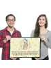 Mr. & Mrs. Panda Schmutzfangmatte Hase Blume mit Spruch in Blumig