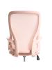 Beliani Bürostuhl LUMA in Rosa - (W) 60 x (H) 98 x (L) 60 cm