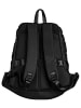 Bugatti Rucksack LETTER'S Kunstfaser in schwarz