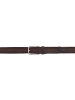Vanzetti Gürtel Leder dunkelbraun
