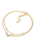 Elli Armband 925 Sterling Silber Astro, Halbmond, Sterne, Stern in Gold